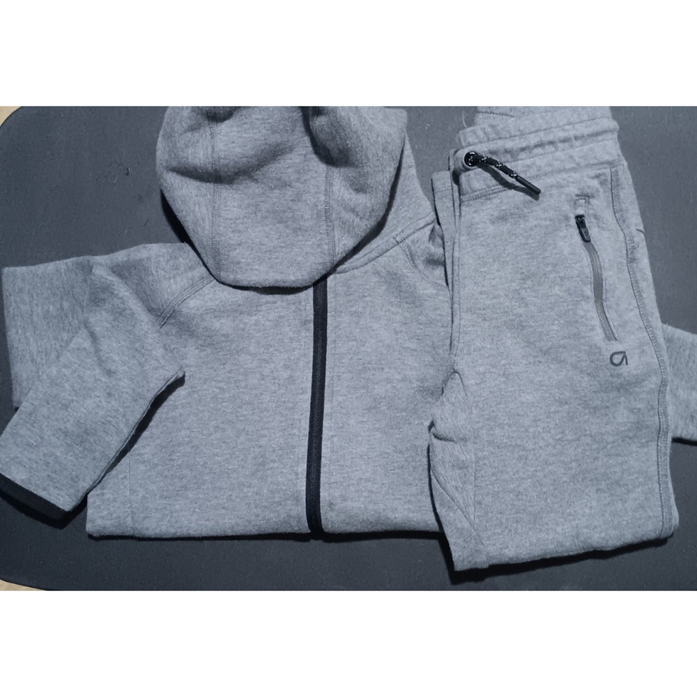 Gray gap fit hoodie and pants